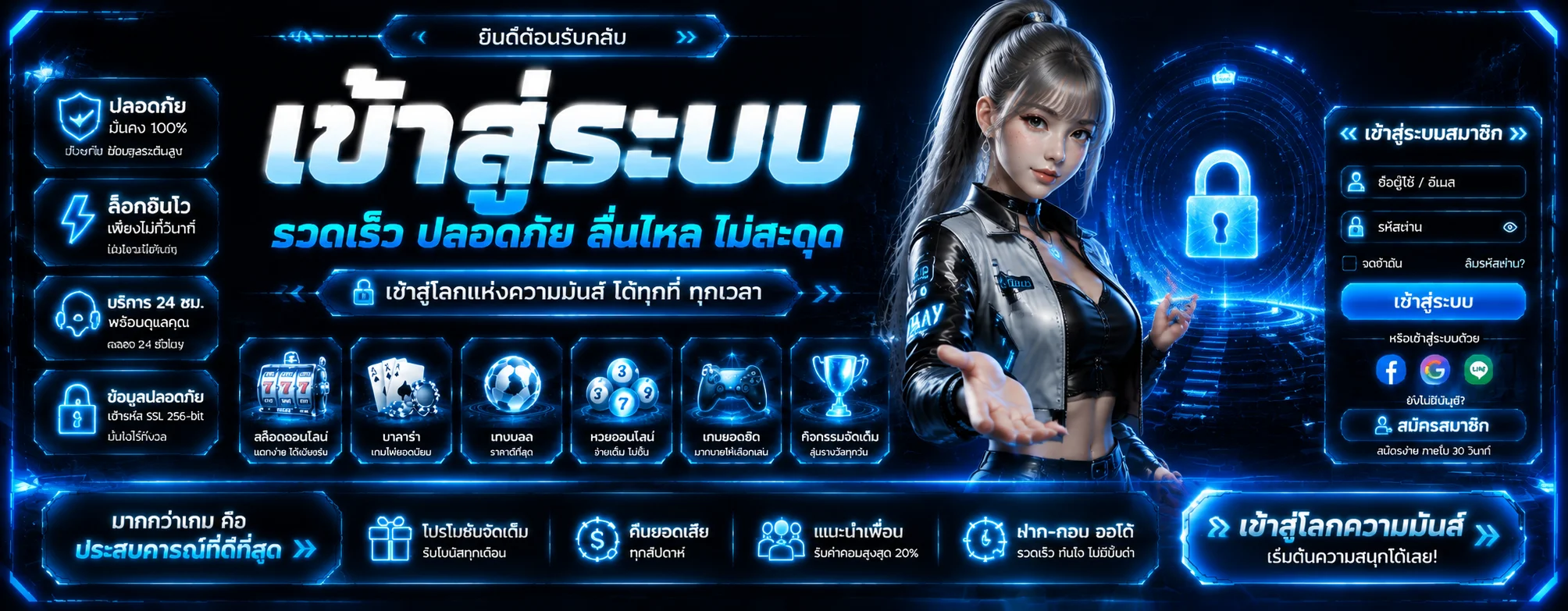 ขั้นตอนสมัครสมาชิก ADMIN289 กรอกเบอร์รับเครดิตฟรี